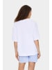 SAINT TROPEZ T-Shirt kurzarm LoralieSZ Regular fit in Bright White