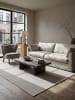 KADIMA DESIGN Flachwebteppich NURE Polypropylen in Creme