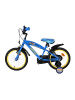 Volare Kinderfahrrad Rubble & Crew  16  Zoll, ohne Rücktrittbremse in blau