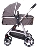 Lalalux Kinderwagen " Babyboomer " in dunkelgrau