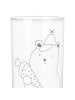 Mr. & Mrs. Panda Trinkglas Bär Schultüte ohne Spruch in Transparent
