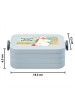 Mr. & Mrs. Panda Bento Box Einhorn Krankenschwester Design mit S... in Blau Pastell