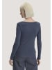 Hessnatur Softrib Longsleeve in graphitblau