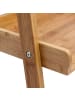 relaxdays Leiterregal in Natur - (B)44 x (H)176 x (T)37 cm