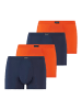 Bruno Banani Retro Short / Pant Micro Coloured in Orange-Rot / Grau