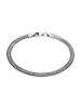 KUZZOI Armband 925 Sterling Silber in Schwarz