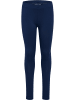 Hummel Verstellbare Taille Leggings Hmljr Base Multisport Kinder in DRESS BLUES