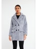 faina Damen Mantel in Grau Melange