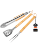bremermann 3tlg-Set Grillbesteck