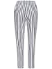 s.Oliver Pyjamahose in schwarz - weiß - gestreift