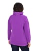 Ulla Popken Sweatshirt in klassisch lila