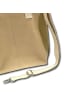 Florence Florence Schultertasche, Shopper Leder taupe, beige ca. 44cm