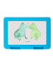 Mr. & Mrs. Panda Lunchbox Frosch Liebe ohne Spruch in Grau Pastell