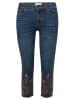 KOROSHI PIRATE JEANS HOSE in blau