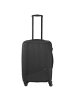 travelite Bali - 4-Rollen-Trolley M 67 cm (weiß/cognac) in schwarz