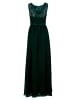 Vera Mont Abendkleid mit Spitze in Mystic Emerald