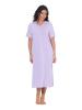 Ulla Popken Nachthemd in zartes lavendel