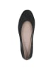 Caprice Ballerina in BLACK METALLIC