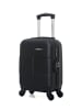 BlueStar Handgepäck Koffer MIAMI in Schwarz (26L)