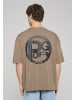 PEGADOR PEGADOR T-Shirts in washed dust brown
