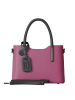 Kmisso Henkeltasche in Porpora/nero