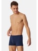 Schiesser Retro Short / Pant Cotton Casual Cotton in Dunkelblau