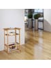 relaxdays Beistelltisch in Natur - (B)44,5 x (H)71.5 x(T)37 cm
