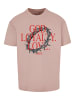 Mister Tee Mister Tee T-Shirts in duskrose
