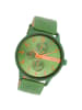 Oozoo Analog-Armbanduhr Oozoo Timepieces grün groß (ca. 45mm)