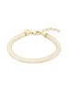 s.Oliver Armband Sparkle Mesh in gold