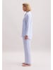 Seidensticker Pyjama Regular in Hellblau
