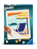 Ravensburger Malprodukte CreArt, Malen nach Zahlen Adults Trend - Relaxen am Strand CreArt Adults Trend Ab 12 Jahre in bunt