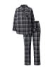 Ulla Popken Pyjama in schwarz