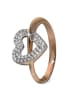 GoldDream Goldring 333 Rosegold - 8 Karat, Herz Größe 56 (17,8)