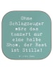 Mr. & Mrs. Panda Bierdeckel Spruch Schlagzeug Konzert mit Spruch in Meeresbrise