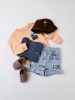 name it Sweatshorts in Blue Fog