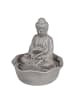 Butlers Tischbrunnen BALANCE Buddha in Grau