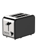Schäfer Toaster Retro 2-ScheibenToaster 850 Watt in Schwarz