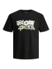 Jack & Jones T-Shirt 'Dust Tee' in schwarz