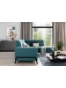 MF Design Cassada Recamiere Rechts in Blau -  (L) 237 x (B) 277 x (H) 100 cm