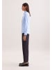 Seidensticker Klassische Bluse Regular in Mittelblau