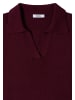 Cecil Langarm Strickpullover mit Polokragen in Red Wine