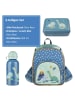 Sterntaler 3er Set Rucksack, Brotdose & Trinkflasch in blau,gruen,motiv