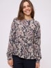 Noa Noa Hemd EllenNN in Print Creme/Navy