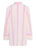 CULTURE Langarm - Hemd CUbeha Loose fit in Pink/Yellow/Lavender Stripe