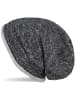 styleBREAKER Beanie Mütze in Schwarz meliert