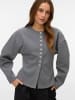 Vero Moda Strickjacke in Medium Grey Melange
