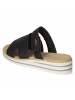 rieker Pantolette in schwarz