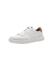 Tamaris Niedrige Sneakers aus Leder Weiß