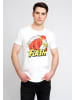 Logoshirt T-Shirt The Fastest Man Alive in altweiss